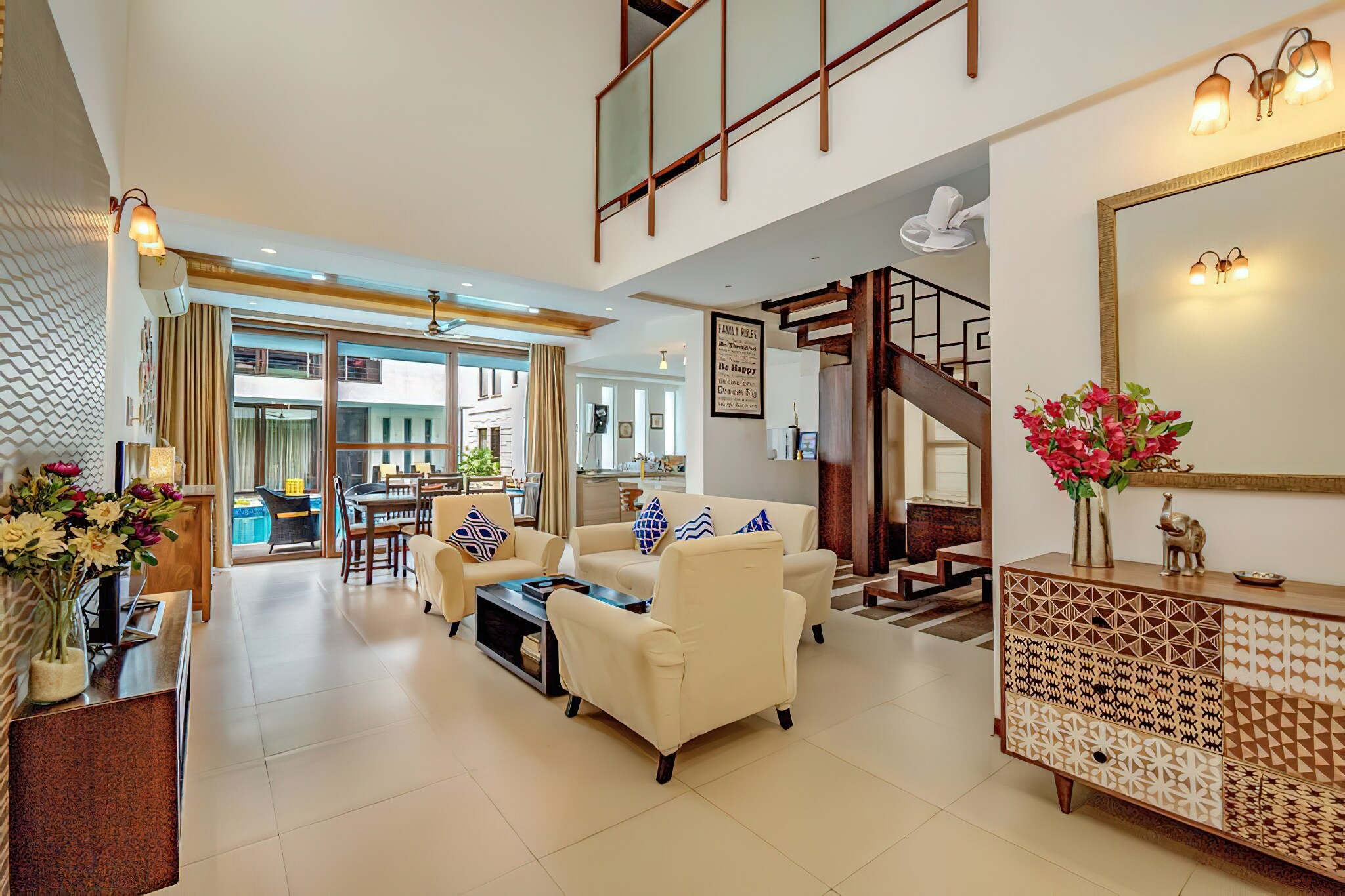 Ochre Villa Luxury Property in Vagator - Tap to explore photos