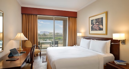 Marriott Executive Apartments Dubai Creek Room Type - 1 Bedroom Larger Apartment, 1 King, Bathrooms: 1.5, City view Marriott Executive Apartments Dubai Creek Room Type - 1 Bedroom Larger Apartment, 1 King, Bathrooms: 1.5, City view