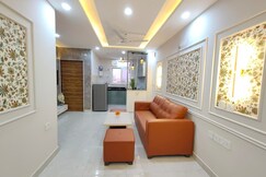 Urban Nest Designer 2BHK | Gandhipath | By OMI Stays