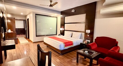 Indraprastha Resort & Spa (A Centrally Heated Resort) Room Type - Super Deluxe Room with Private Balcony Indraprastha Resort & Spa (A Centrally Heated Resort) Room Type - Super Deluxe Room with Private Balcony