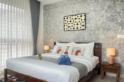 HYD Lake Haus1 AC 3BHK 65 TV Free Cleaning