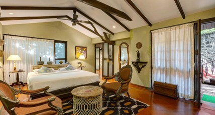 Ramsukh Resorts and Spa Room Type - The Premium Hut with Bathtub