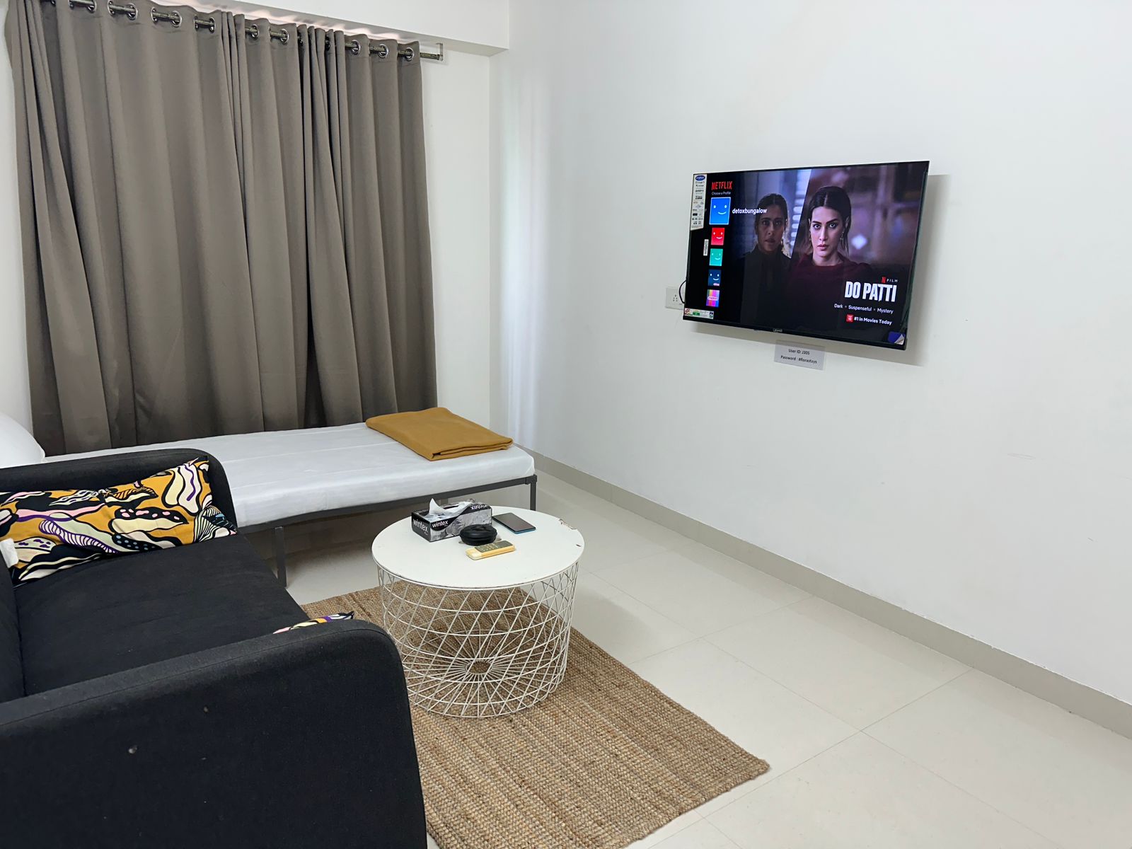 1BHK Service apartment in Parel Village By Florastays - Tap to explore photos