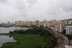 Powai Aurora luxe 2BHK Balcony Lake view
