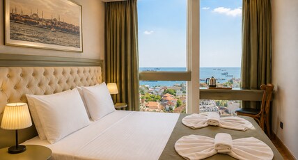 Mayer Hotel Istanbul Room Type - STANDARD DOUBLE ROOM WITH SEA VIEW