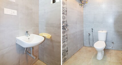 Rootsvilla Vagator- Longstays and coworking Hostel Room Type - SPRUCE -6 BED AC WITH ATTACHED WASHROOM