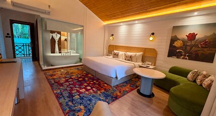 Royal Orchid Resort & Convention Centre Room Type - Wooden Cottages with balcony and Bathtub