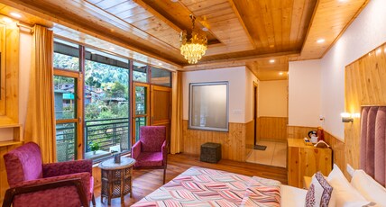 The 14 Gables, A Boutique Stay, Manali (Pet Friendly Hotel). Room Type - Standard King Room