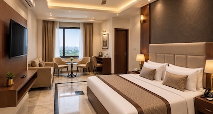 Hotel Park Tree - Sec 20 Noida Room Type - Premium Room With City View Hotel Park Tree - Sec 20 Noida Room Type - Premium Room With City View