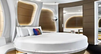 V Hotel Dubai, Curio Collection by Hilton Room Type - ROUND BED VANTAGE SUITE