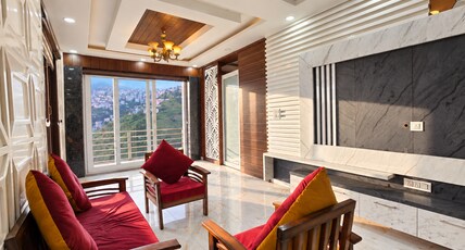DK Residency Shimla | Valley & Cityscape Views Room Type - 2 BHK Apartment with Balcony | Valley View