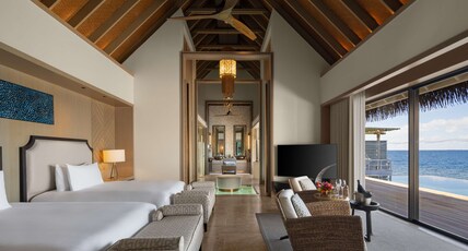 Waldorf Astoria Maldives Ithaafushi by Hilton Room Type - 2XQUEEN GRAND O WATERVILLA