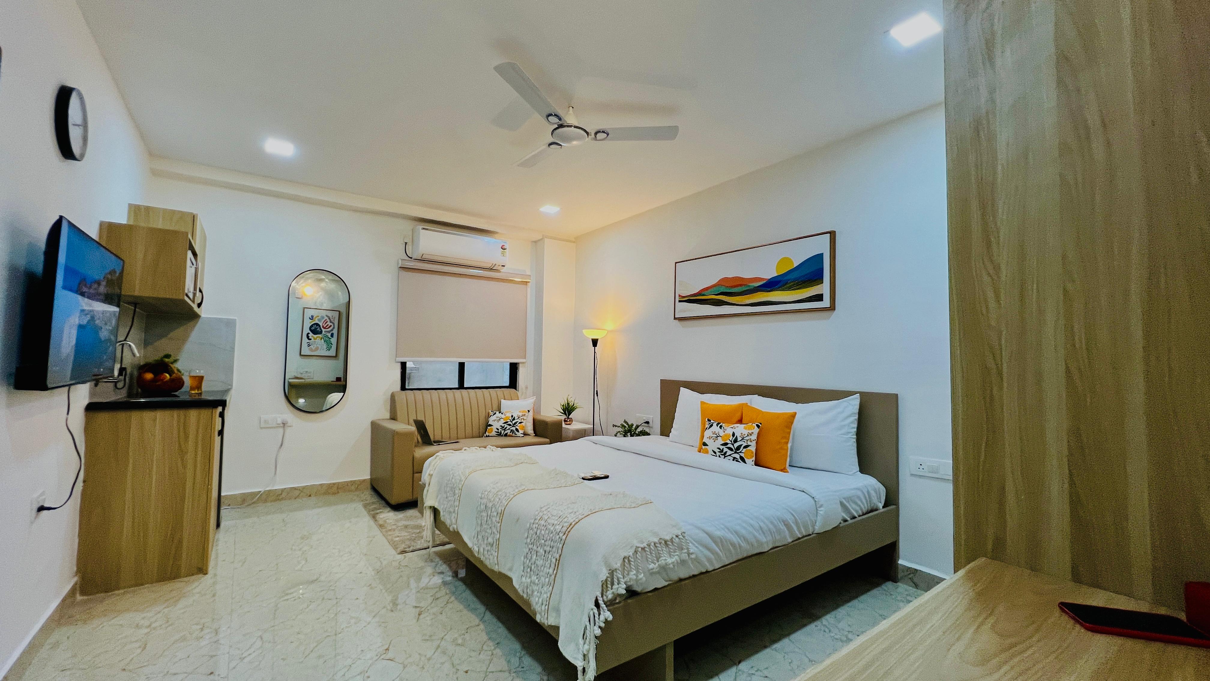 Olive Service Apartments - HICC Hitex - Tap to explore photos