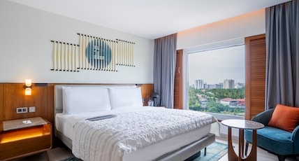 Le Meridien Kochi Room Type - Family Suite 02 Bed room Backwater Island with Balcony Le Meridien Kochi Room Type - Family Suite 02 Bed room Backwater Island with Balcony