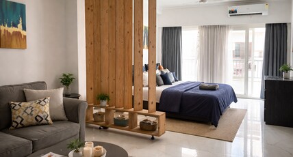 Luxe Serviced Apartments 171 | Near Delhi Airport Room Type - Landing Loft-Studio WITH PRIVATE KITCHEN