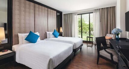 Movenpick Hotel Sukhumvit 15 Bangkok Room Type - Deluxe Twin - Child Sharing Bed Movenpick Hotel Sukhumvit 15 Bangkok Room Type - Deluxe Twin - Child Sharing Bed