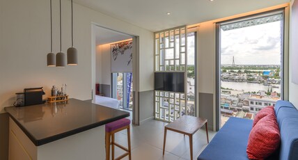 Wink Can Tho Centre, Unscripted By Hyatt Room Type - 1 KING BED SUITE RIVER VIEW