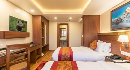 Thamel Boutique Hotel Room Type - Deluxe Family Room Thamel Boutique Hotel Room Type - Deluxe Family Room