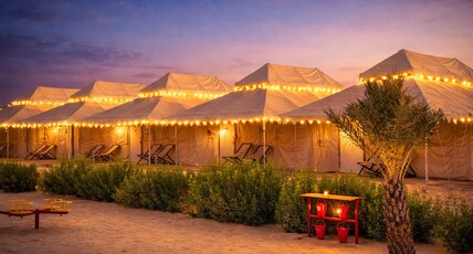 Limra Desert Camp with Swimming Pool Room Type - Deluxe Swiss Tent