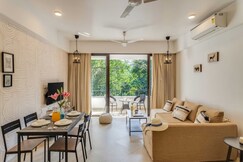 Cozy 1BR in Candolim Walking distance to Beach | Hireavilla