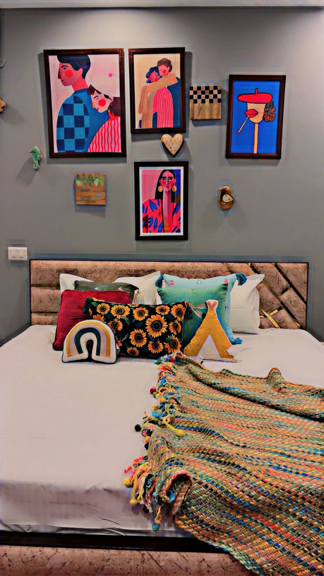 The Popsicle Loft | Maximalist | Eclectic Vibes - Tap to explore photos