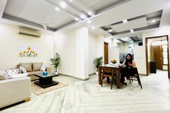 Rooms of BluO Modern 3BHK Rohini - Lift , Parking , Balcony