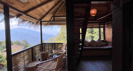 Art Mile Kalimpong Room Type - Studio Cottage with Loft Bed
