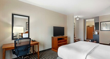 Best Western Plus Clearfield Room Type - 1 King Bed, Non-Smoking, Sofabed, Wet Bar, Microwave And Refrigerator, Wi-Fi, Full Breakfast Best Western Plus Clearfield Room Type - 1 King Bed, Non-Smoking, Sofabed, Wet Bar, Microwave And Refrigerator, Wi-Fi, Full Breakfast