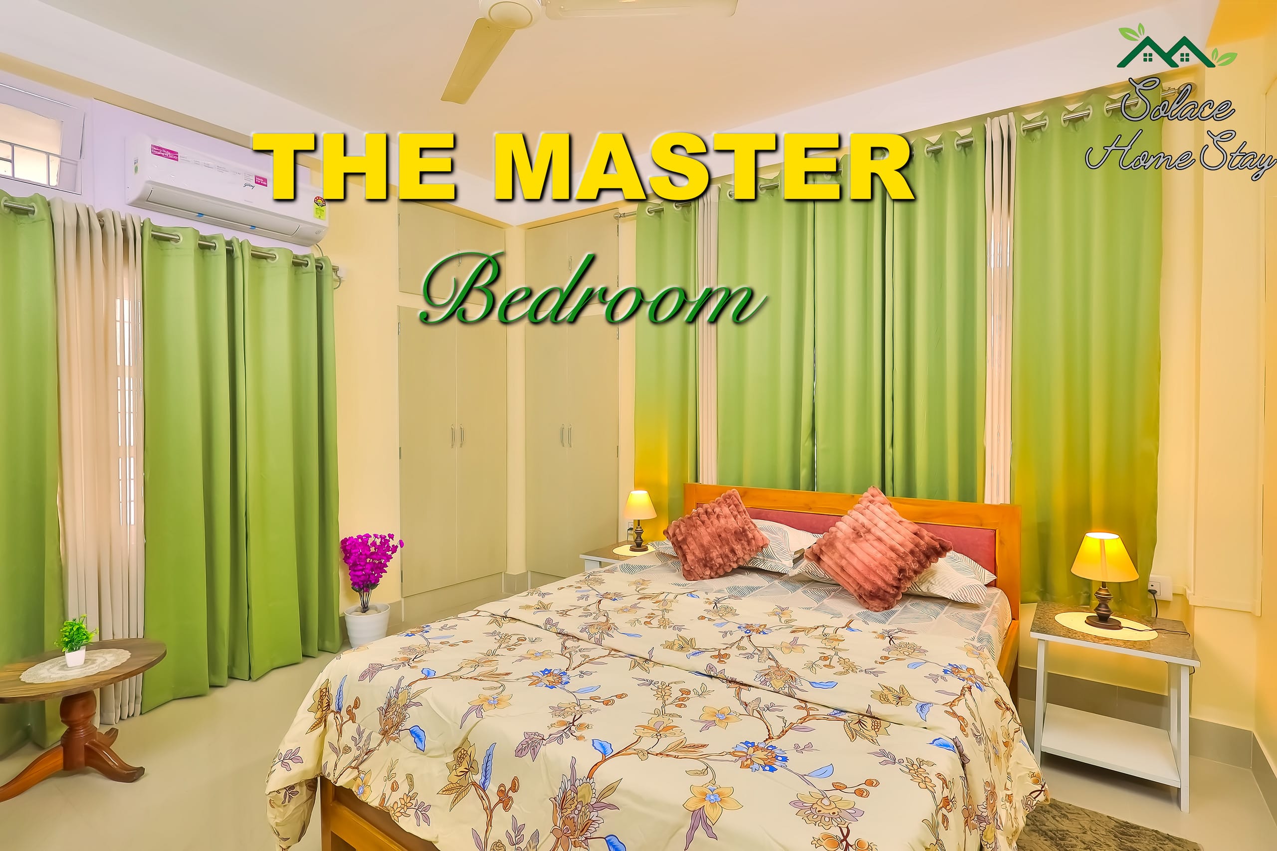Solace6 Premium 2BR2BA AC 2Flr SelfCheckIn Parking - Tap to explore photos