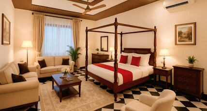 Desert Heritage Camp and Resort Room Type - Maharaja Heritage Ac Cottage