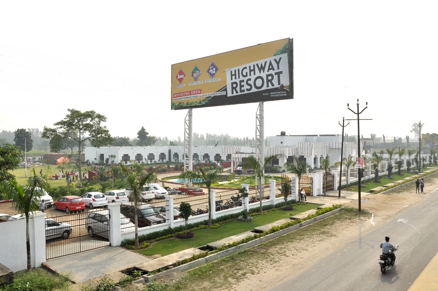 Highway Resort with Swimming Pool - Tap to explore photos