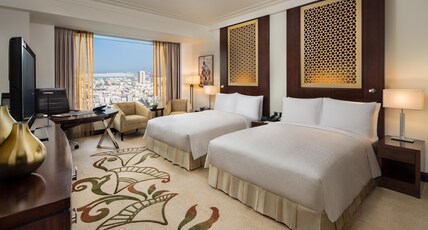 Conrad Dubai Room Type - TWO DOUBLE BED EXECUTIVE ROOM - LOUNGE ACCESS