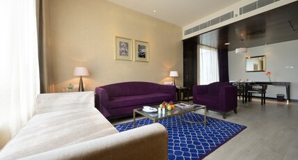 Marasa Sarovar Premiere Room Type - Suite with Bathtub and Private Sit-out