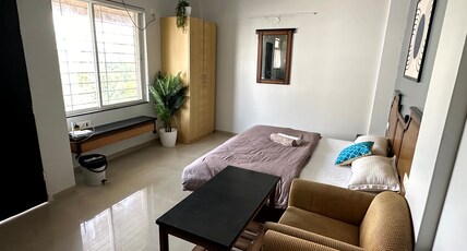 Studio Apartments by Abhibha Stays Room Type - Crest: Standard Studio with Balcony