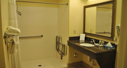 Staybridge Suites LANSING-OKEMOS, an IHG hotel Room Type - 1 Qn 1 Bdrm Ste Comm Mobil Access Tub