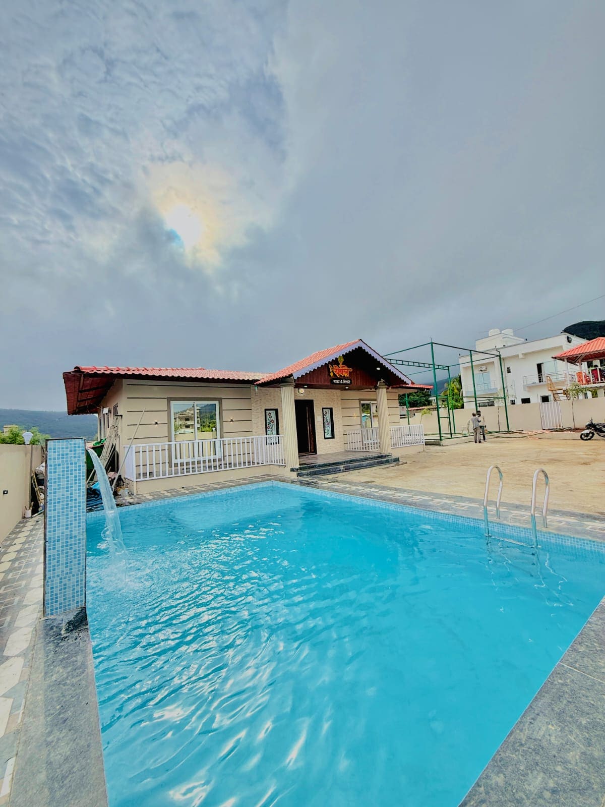 The Mountain Haven - 4 BHK Villa | Private Pool & Turf | Mountain View - Tap to explore photos