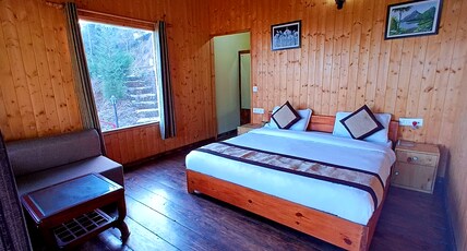 Way Wood Wind Lodge | Rooms in a Cottage Room Type - Wooden Forest View Room