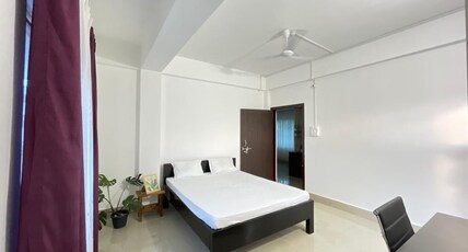 Alub Naam Room Type - Cosy Bedroom with Balcony, Common Living Room, Shared Bathroom and Kitchenette Alub Naam Room Type - Cosy Bedroom with Balcony, Common Living Room, Shared Bathroom and Kitchenette