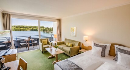 Best Western Premier Seehotel Krautkraemer Room Type - 1 Double Bed, Lake View, Balcony, Desk, Sitting Area, Coffee And Tea Maker, Bathtub, Full Breakfast