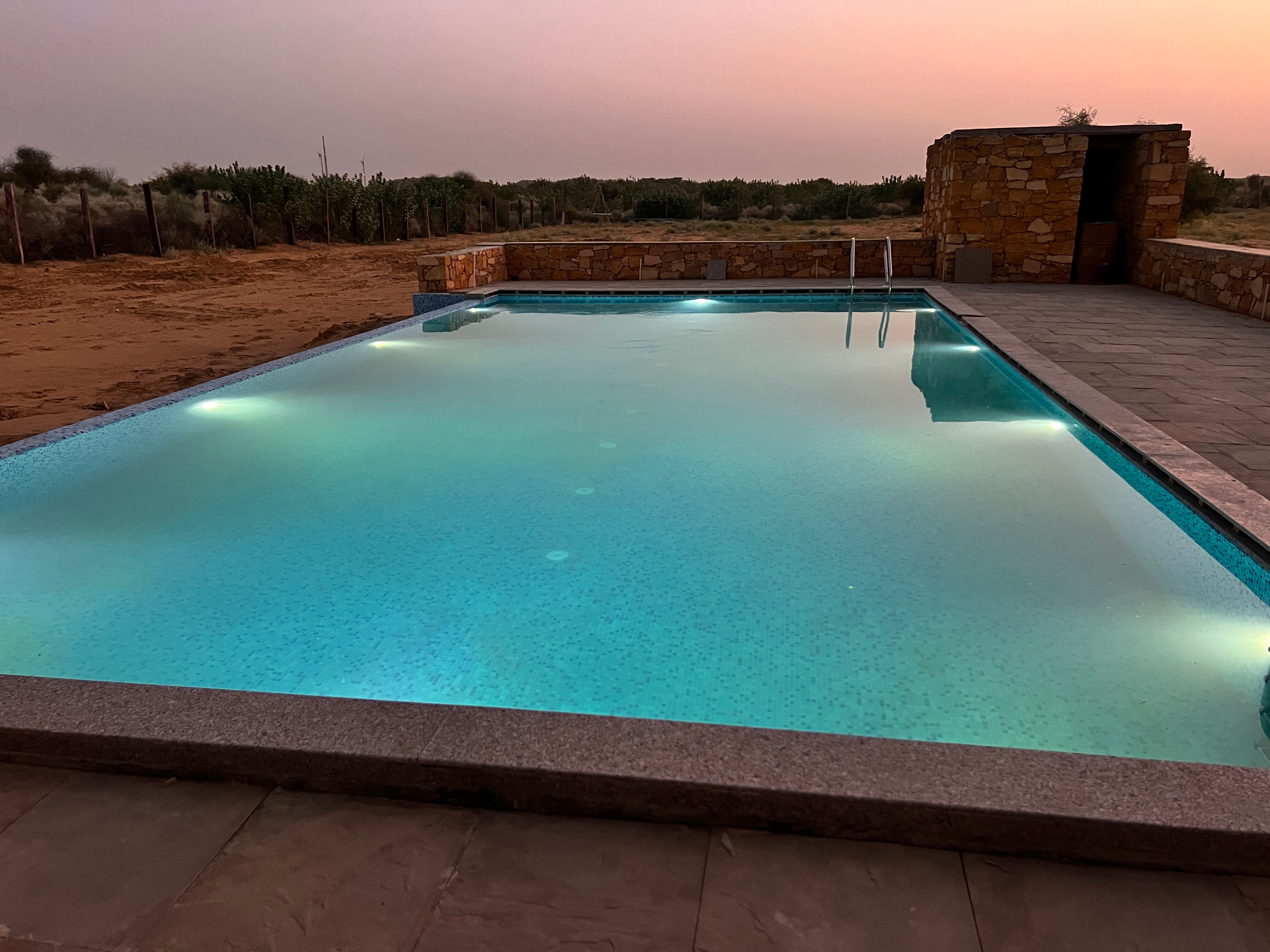 Winds Desert Camp with Swimming Pool - Tap to explore photos