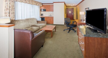 Holiday Inn Express Hotel & Suites Portland-Northwest Downtown Room Type - 1 King Suite Add Living Area Sofa Bed
