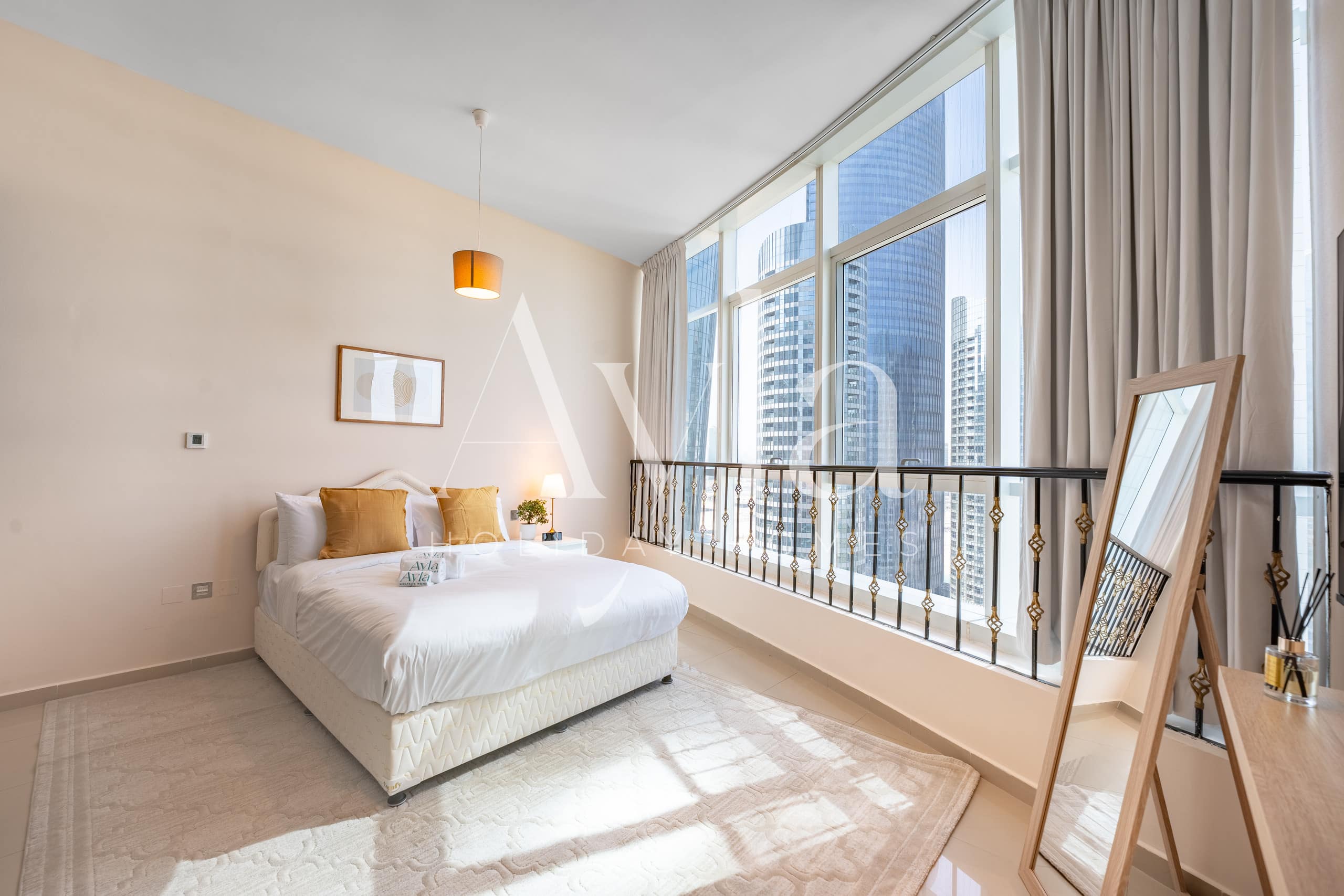 Bright Skyline Studio Reem Island Water Views - Tap to explore photos