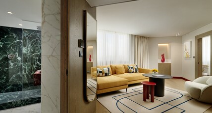 Athenaeum InterContinental Room Type - 1 Bedroom Suite Living Area Athenaeum InterContinental Room Type - 1 Bedroom Suite Living Area