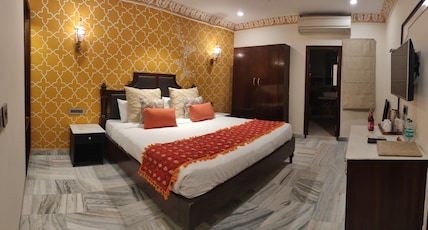 Laxmi Palace Heritage Boutique Hotel Room Type - DELUXE Double Or Twin Room (Free Pick up on Arrival only from Train or Bus station - 08:00 am - 08:0 Laxmi Palace Heritage Boutique Hotel Room Type - DELUXE Double Or Twin Room (Free Pick up on Arrival only from Train or Bus station - 08:00 am - 08:0