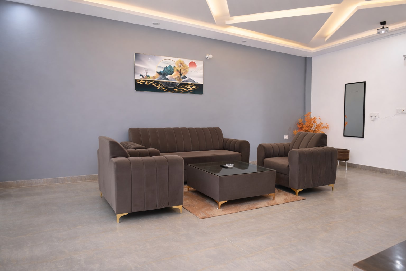 Spacious 2BHK Apartment Near India Expo Mart - Tap to explore photos
