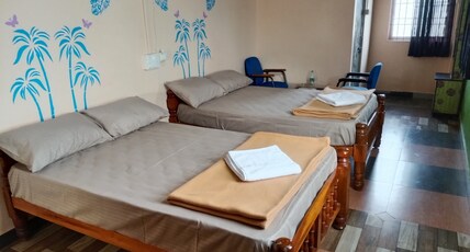River Lounge Resort Room Type - AC Deluxe Double bed room with garden view