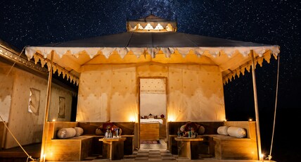 Desert Popular Resort & Camp Room Type - Oman A Khas Tent with private luxury bathroom ( king bed, Free Wi Fi, Hot Water, Desert view, Free Desert Popular Resort & Camp Room Type - Oman A Khas Tent with private luxury bathroom ( king bed, Free Wi Fi, Hot Water, Desert view, Free
