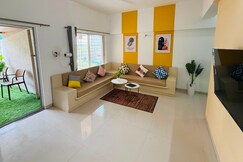 Premium Serviced Apartments by Abhibha Stays AC WiFi Smart Tv Besides EON IT Park