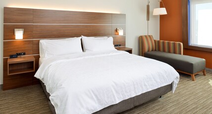 Holiday Inn Express & Suites Elko, an IHG Hotel Room Type - 1 King Bed Stndrd Mobil Access Roll Shwr