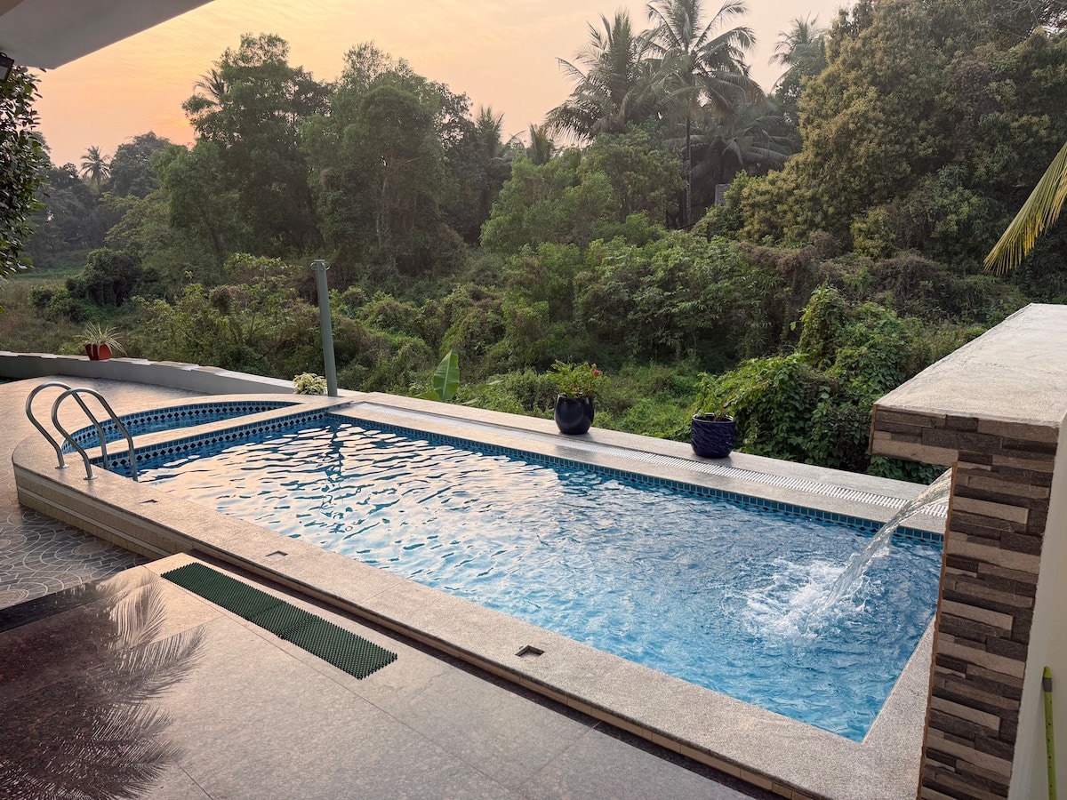 3 BHK Private Villa with Infinity pool -Astra Azul - Tap to explore photos